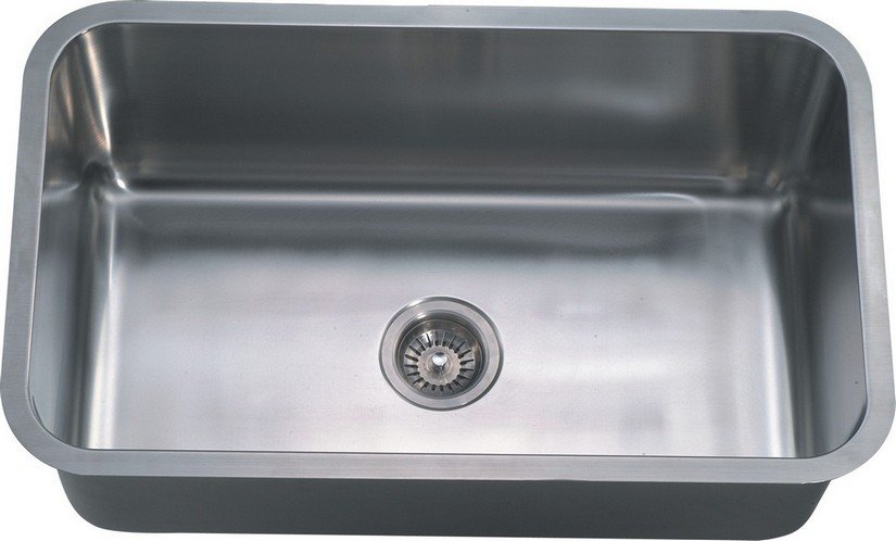 Dawn ASU106 Single Bowl 30" Undermount Stainless Steel Kitchen Sink-Kitchen Sinks Fast Shipping at DirectSinks.