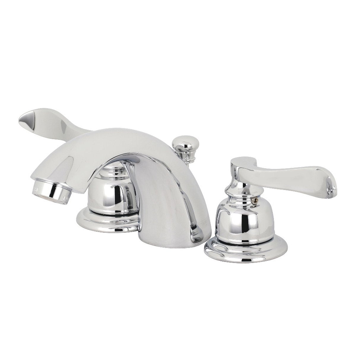 Kingston Brass NuWave French Deck Mount Mini-Widespread Bathroom Faucet