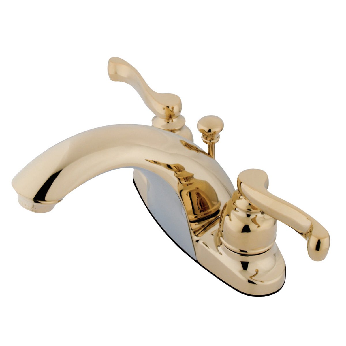 Kingston Brass Twin-Handle 4-Inch Centerset Bathroom Faucet-DirectSinks