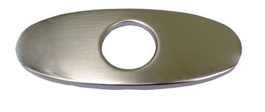 Dawn D520013001BN 6" Escutcheon Faucet Hole Cover Plate-Kitchen Accessories Fast Shipping at DirectSinks.