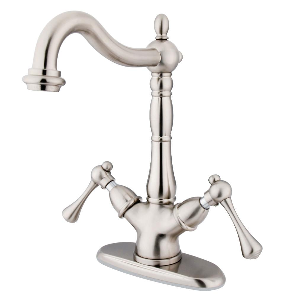 Kingston Brass Heritage Lever-Handle Vessel Sink Faucet