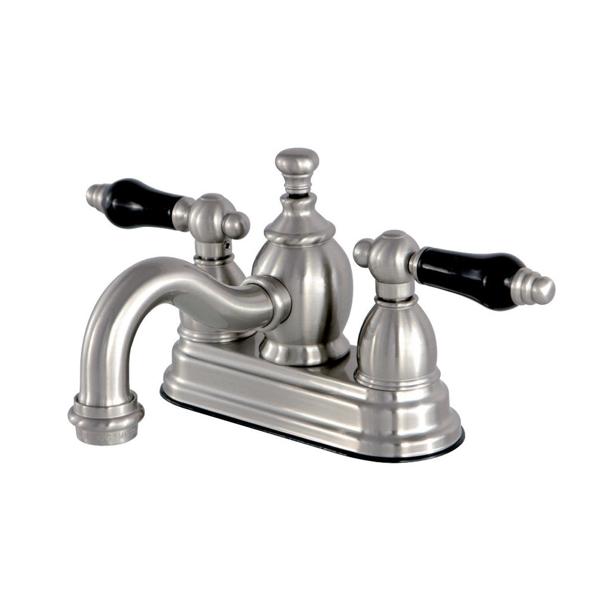 Kingston Brass Duchess Deck Mount 4-Inch Centerset 3-Hole Bathroom Faucet