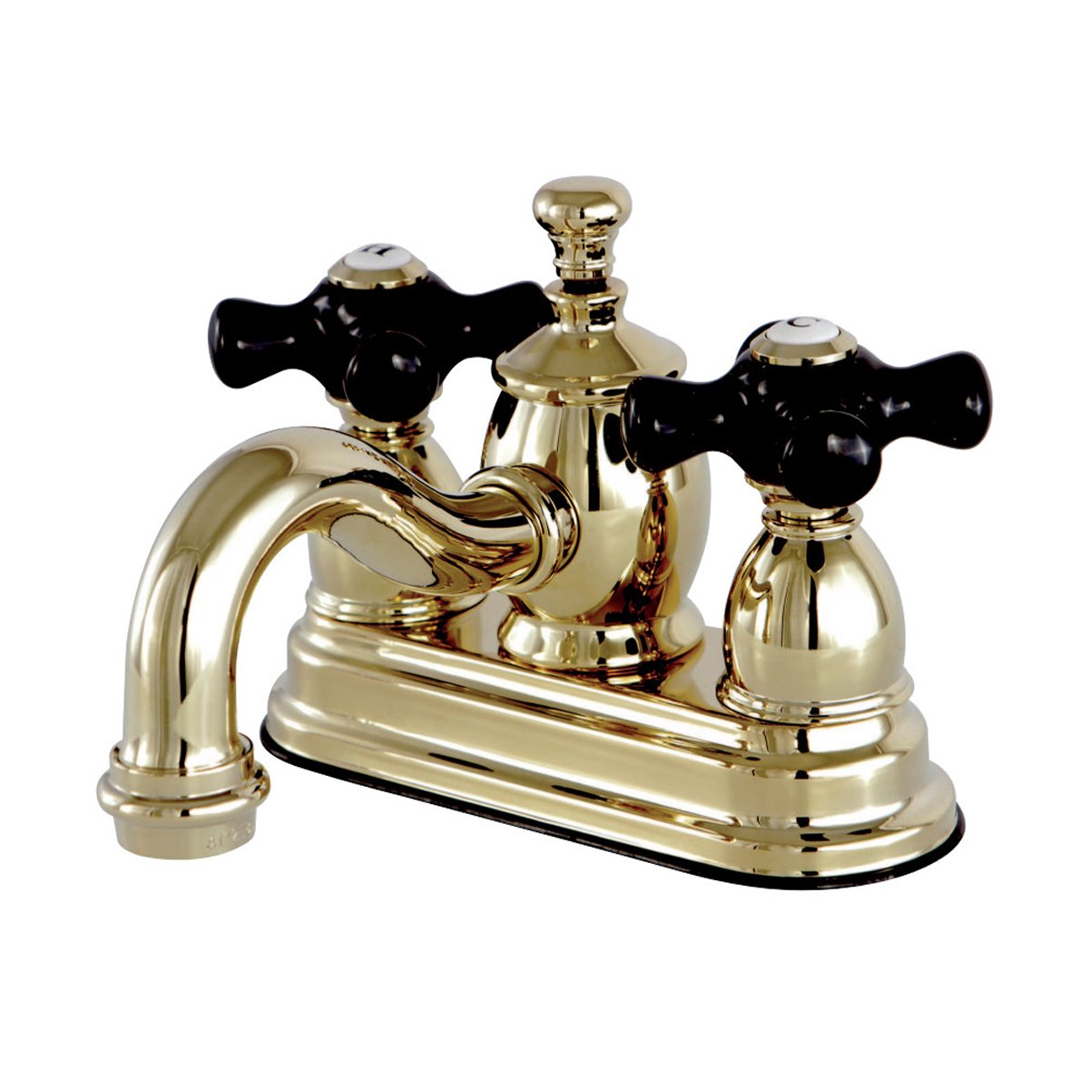 Kingston Brass Duchess 4-Inch Centerset 3-Hole Deck Mount Bathroom Faucet