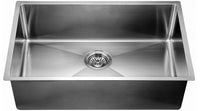 Dawn XSR311610 Undermount 16 Gauge Extra Small Radius Single Bowl Kitchen Sink