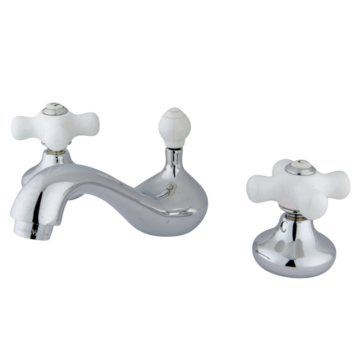 Kingston Brass Deck Mount 8 to 16-Inch Widespread Bathroom Faucet-DirectSinks