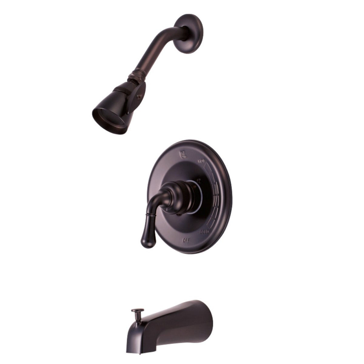 Kingston Brass Magellan Tub and Shower Faucet with Single Handle