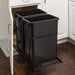 Hardware Resources 35-Quart Double Pullout Waste Container System-DirectSinks
