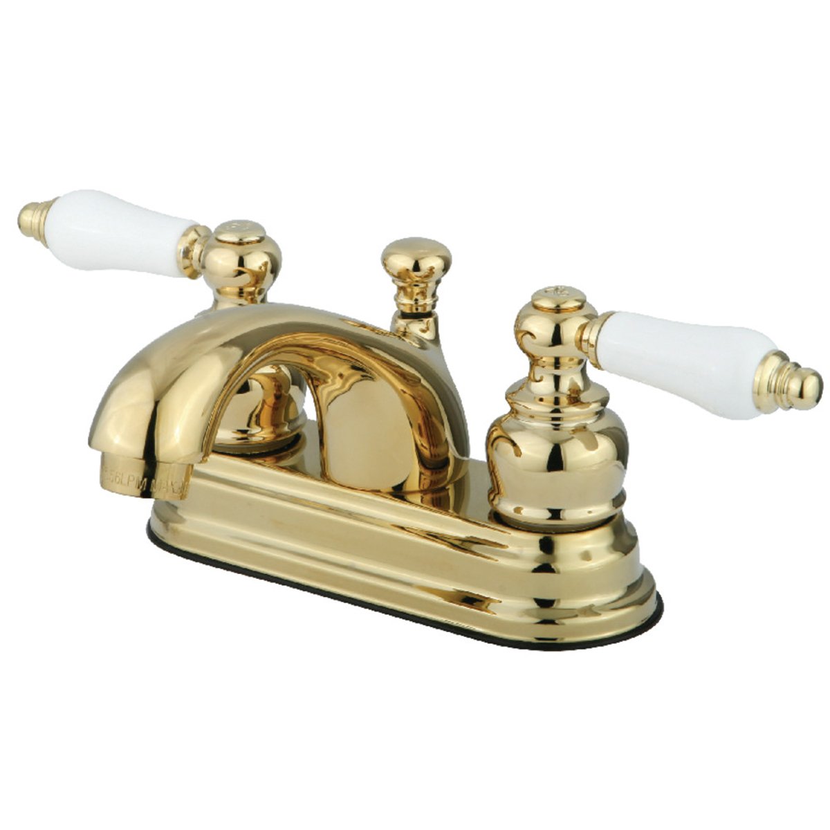 Kingston Brass 4-Inch Centerset Bathroom Faucet with Pop-Up Drain