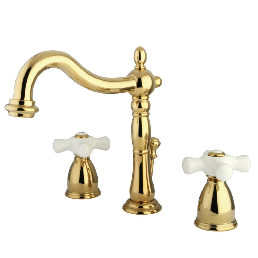 Kingston Brass Heritage 8-Inch Widespread 3-Hole Bathroom Faucet