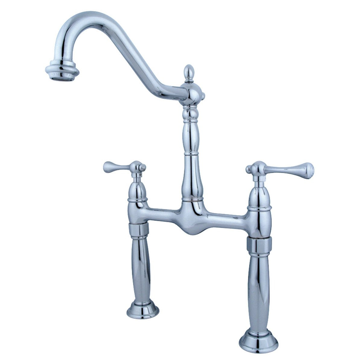 Kingston Brass Victorian Two-Hole Vessel Sink Faucet