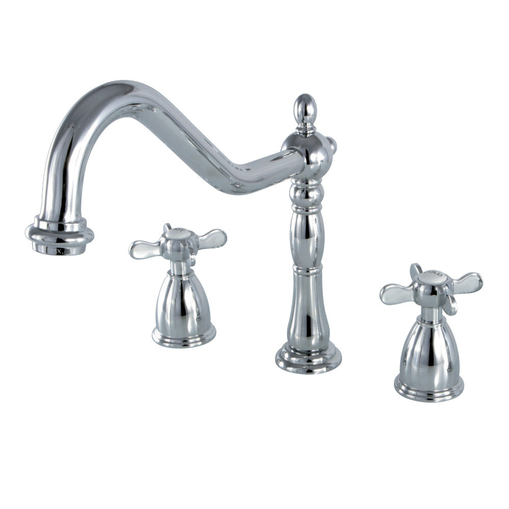 Kingston Brass Essex 8" to 16" Widespread Kitchen Faucet Less Sprayer