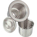 Elkay 3-1/2" Drain Fitting, Deep Strainer Basket and Brass tailpiece-DirectSinks