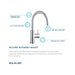 Elkay Allure Single Hole Kitchen Faucet with Lever Handle Satin Stainless Steel-DirectSinks