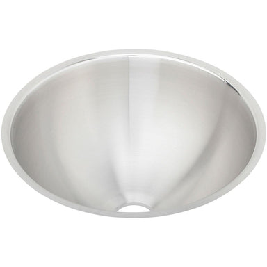 Elkay Asana Stainless Steel 18-3/8" x 18-3/8" x 8", Single Bowl Undermount Bathroom Sink-DirectSinks