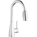 Elkay Avado Single Hole Bar Faucet with Pull-down Spray and Forward Only Lever Handle-DirectSinks