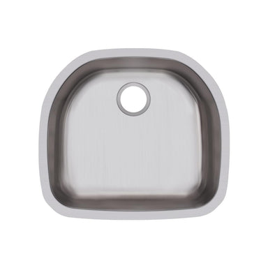 Elkay Dayton Stainless Steel 23-1/2" x 21-3/16" x 8", Single Bowl Undermount Sink-DirectSinks