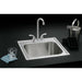 Elkay Everyday Bar Deck Mount Faucet and Lever Handles Chrome-DirectSinks