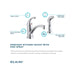 Elkay Everyday Two Hole Deck Mount Kitchen Faucet with Lever Handle and Side Spray Chrome-DirectSinks