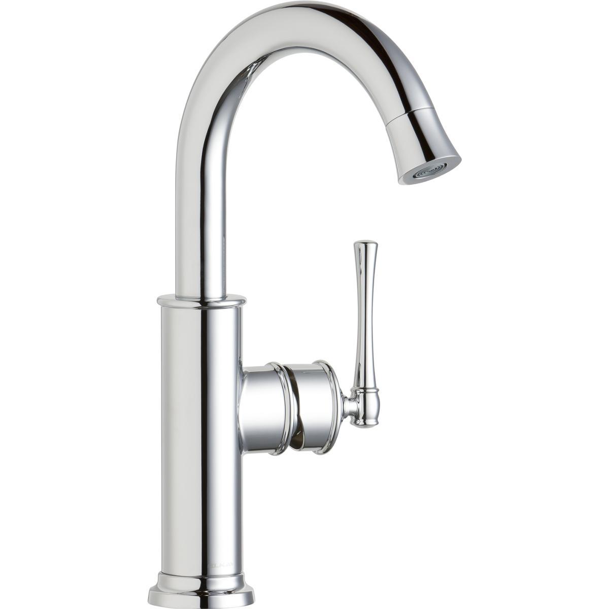 Elkay Explore Single Hole Bar Faucet with Forward Only Lever Handle-DirectSinks
