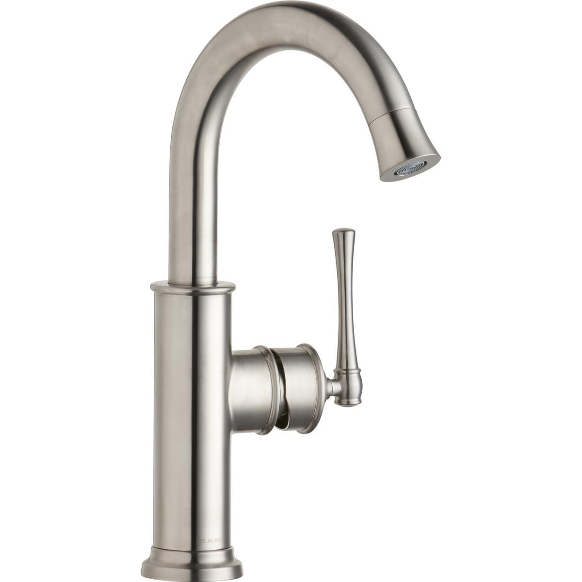 Elkay Explore Single Hole Bar Faucet with Forward Only Lever Handle-DirectSinks
