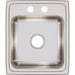 Elkay Lustertone Classic Stainless Steel 17" x 20" x 7-5/8", Single Bowl Drop-in Sink-DirectSinks