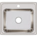 Elkay Lustertone Classic Stainless Steel 22" x 19-1/2" x 7-5/8", Single Bowl Drop-in Sink-DirectSinks