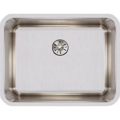 Elkay Lustertone Classic Stainless Steel 23-1/2" x 18-1/4" x 10", Single Bowl Undermount Sink with Perfect Drain-DirectSinks
