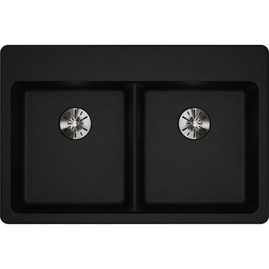 Elkay Quartz Classic 33" x 22" x 5-1/2", Drop-in ADA Sink with Perfect Drain-DirectSinks