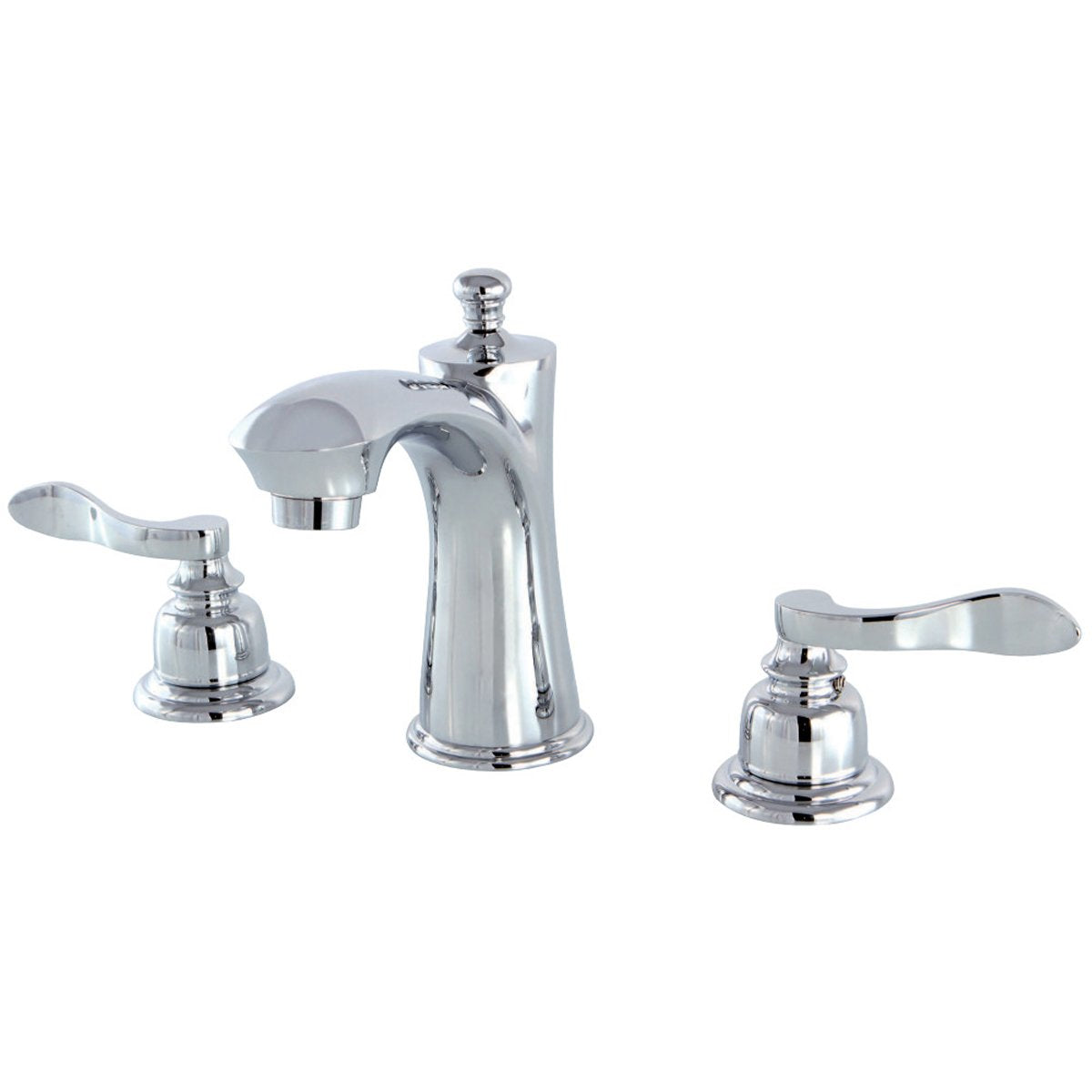 Kingston Brass NuWave French 8-Inch Widespread Bathroom Faucet