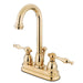 Kingston Brass Vintage 4-Inch Centerset 2-Handle Bathroom Faucet-DirectSinks