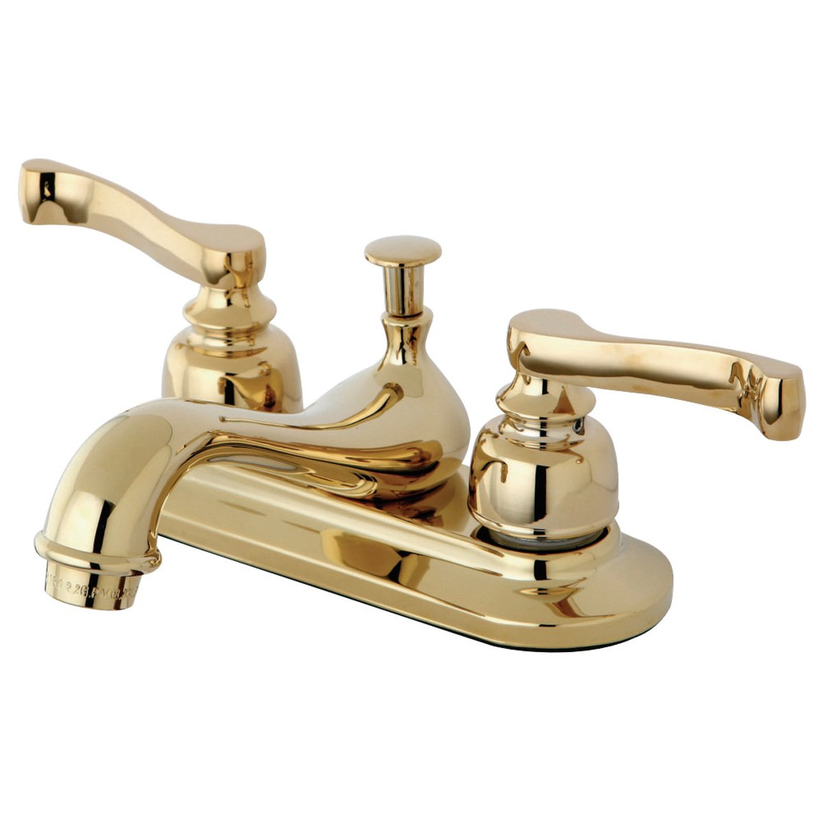 Kingston Brass Royale 4" Centerset Deck Mount Bathroom Faucet