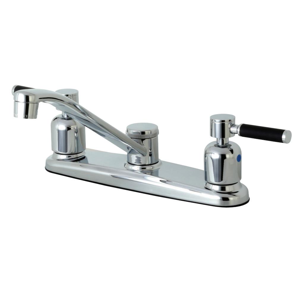 Kingston Brass FB111DKL Centerset Kitchen Faucet in Polished Chrome