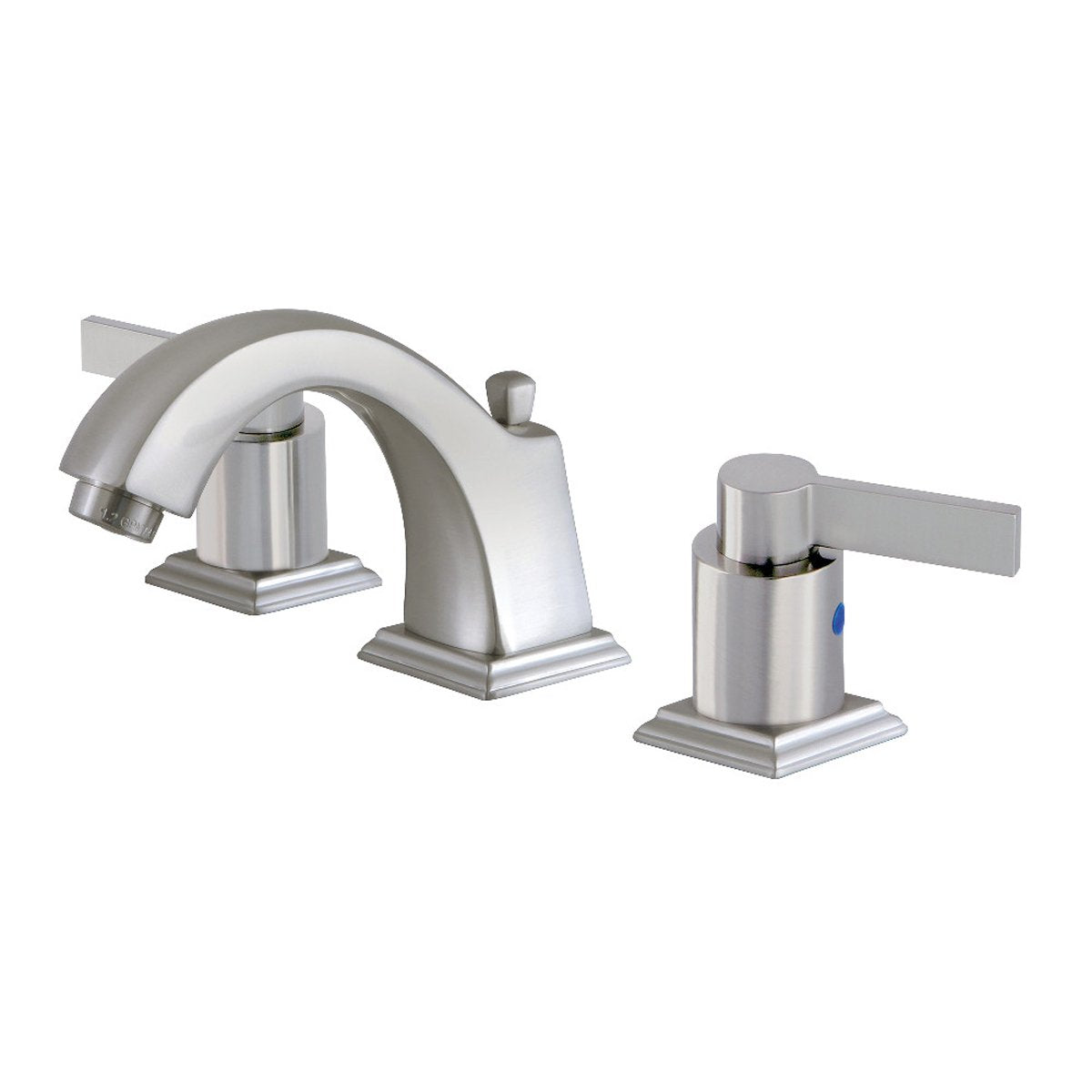 Kingston Brass NuvoFusion Fauceture 8-Inch Widespread Bathroom Faucet