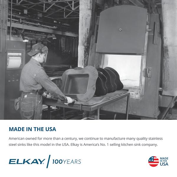 This Elkay sink is Made in the USA