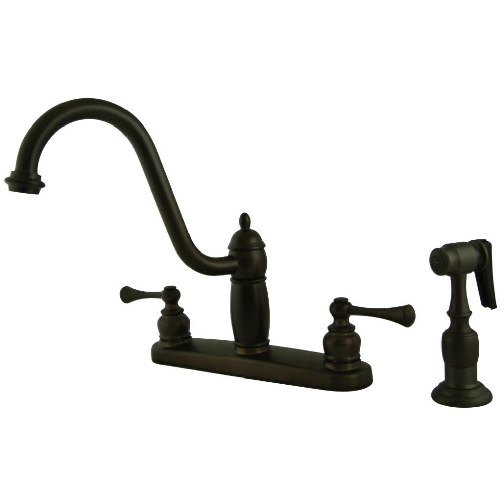 Kingston Brass Heritage Centerset Kitchen Faucet