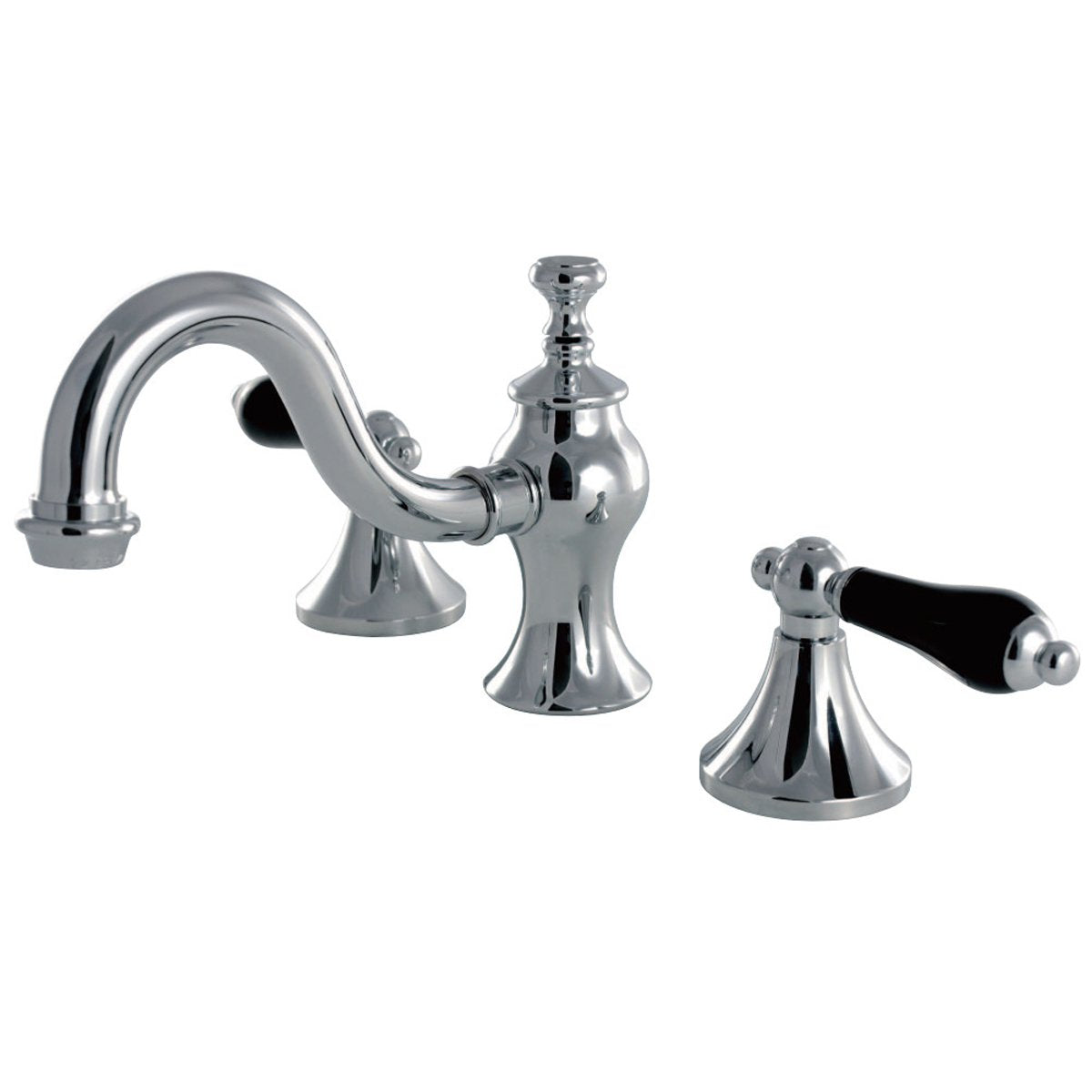 Kingston Brass Duchess Deck Mount 3-Hole 8-Inch Widespread Bathroom Faucet