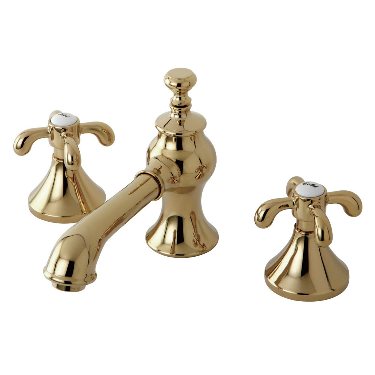 Kingston Brass French Country 8-Inch Widespread 3-Hole Bathroom Faucet