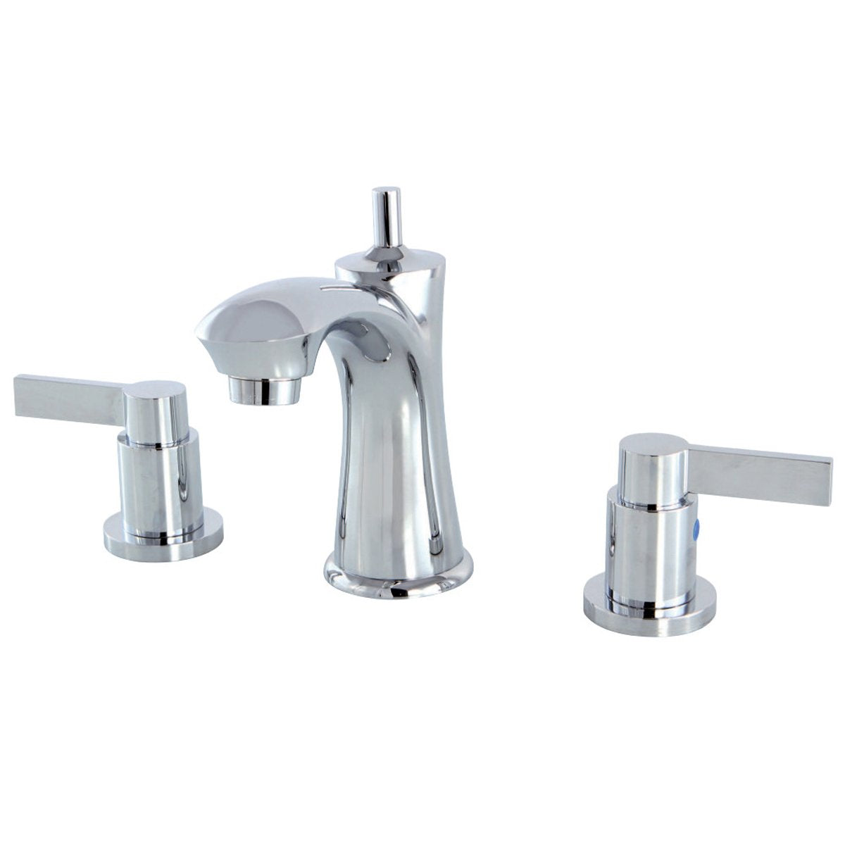 Kingston Brass NuvoFusion 8-Inch Widespread Bathroom Faucet