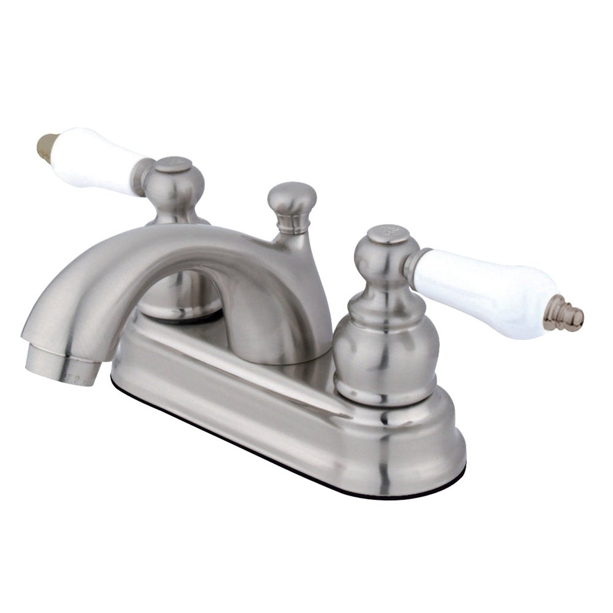 Kingston Brass 4-Inch Centerset Bathroom Faucet with Pop-Up Drain