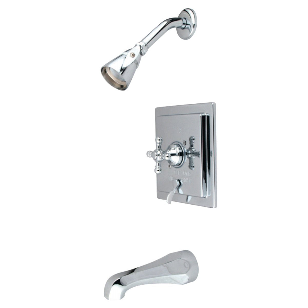 Kingston Brass English Vintage Tub and Shower Faucet with Diverter