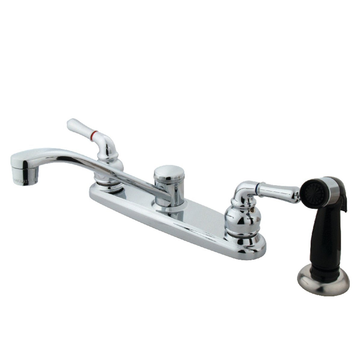 Kingston Brass KB272 8-Inch Centerset Kitchen Faucet in Polished Chrome