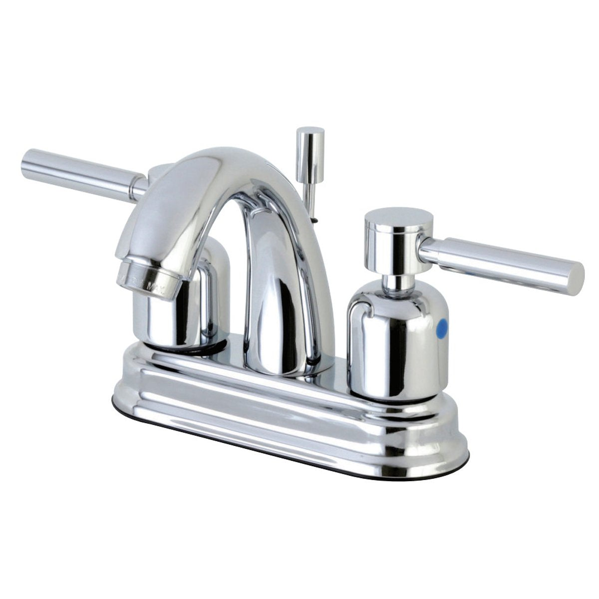 Kingston Brass Concord 4-Inch Centerset Deck Mount Bathroom Faucet