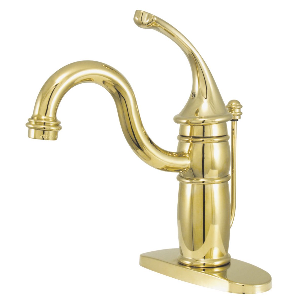 Kingston Brass Georgian Single-Handle 4-Inch Centerset Bathroom Faucet