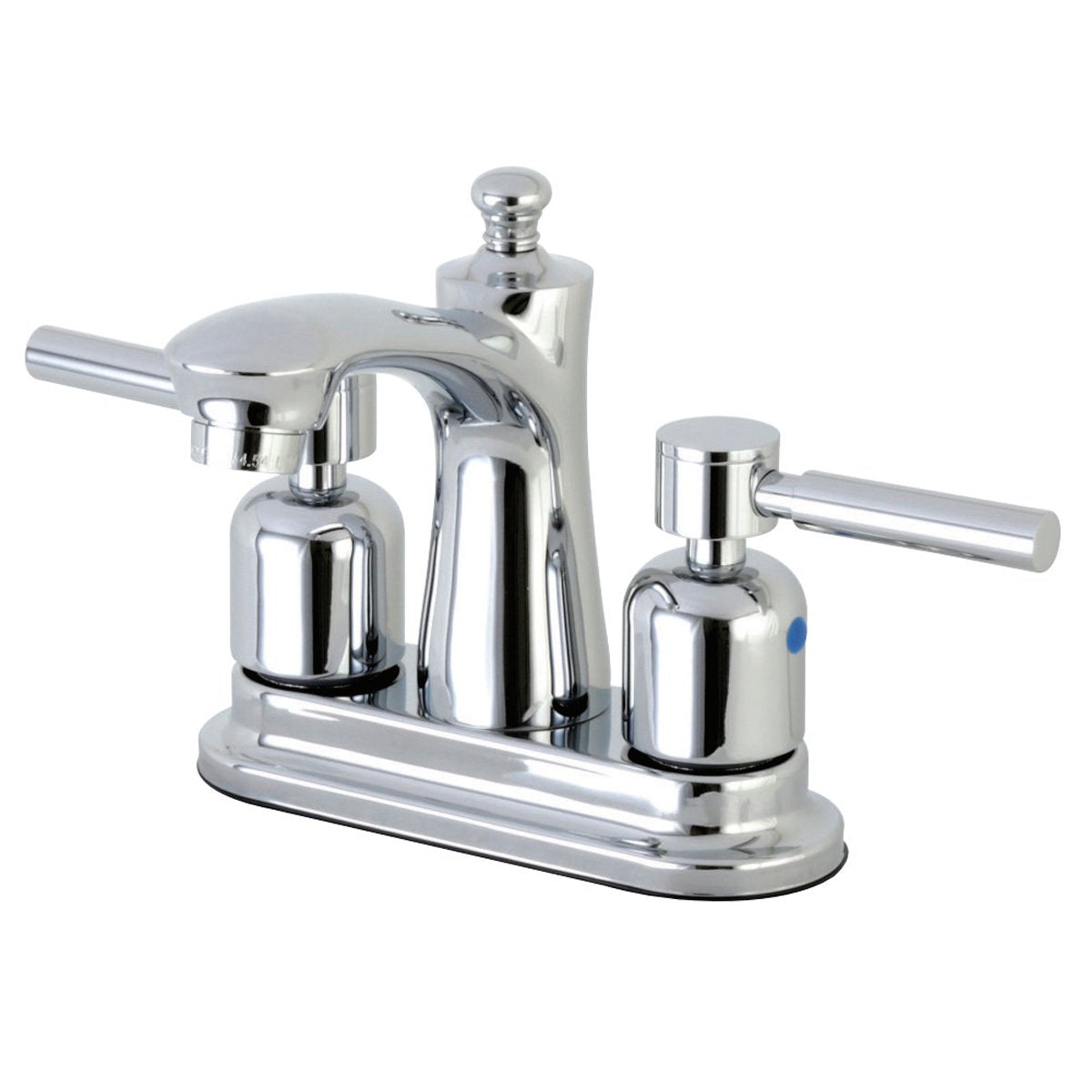 Kingston Brass Concord 4-Inch 3-Hole Centerset Deck Mount Bathroom Faucet