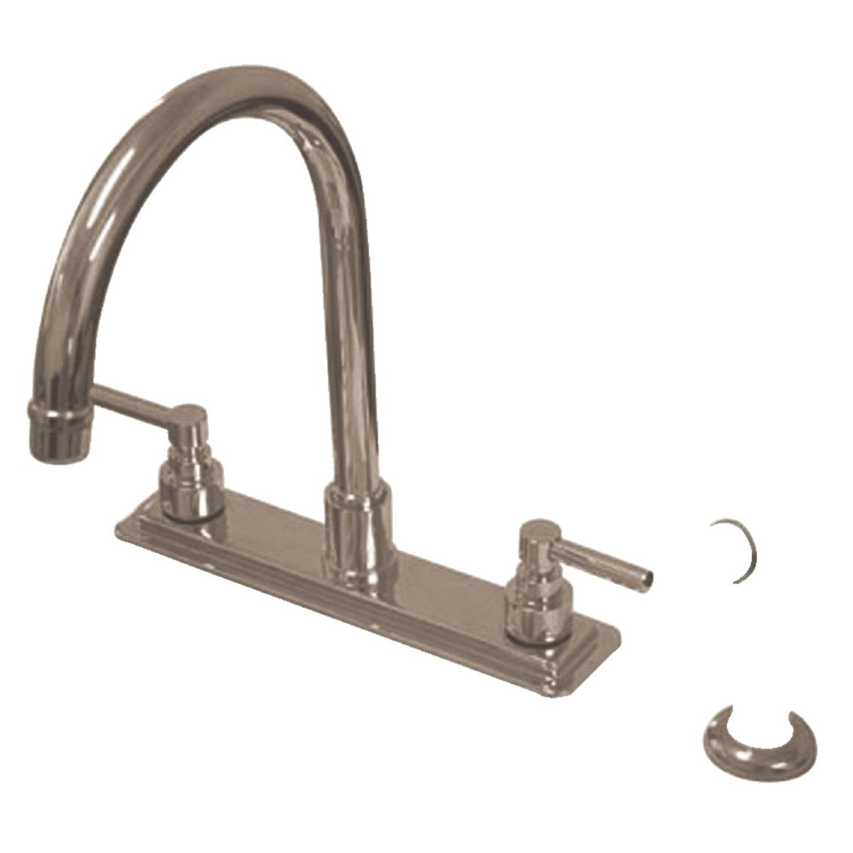 Kingston Brass Elinvar 8" Centerset Kitchen Faucet