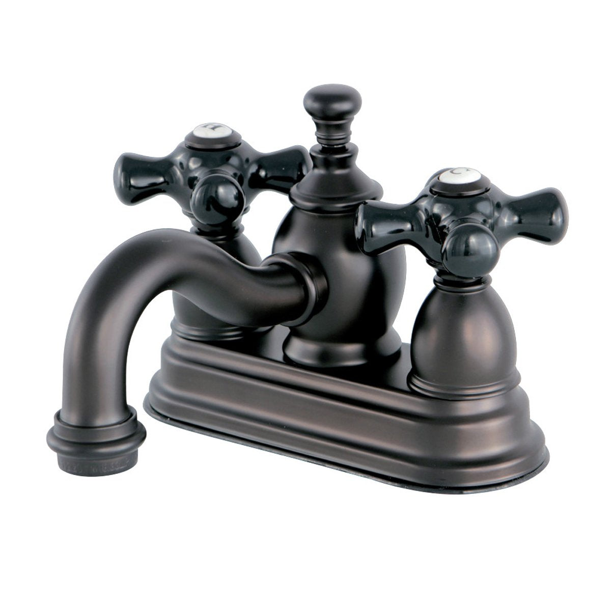 Kingston Brass Duchess 4-Inch Centerset 3-Hole Deck Mount Bathroom Faucet