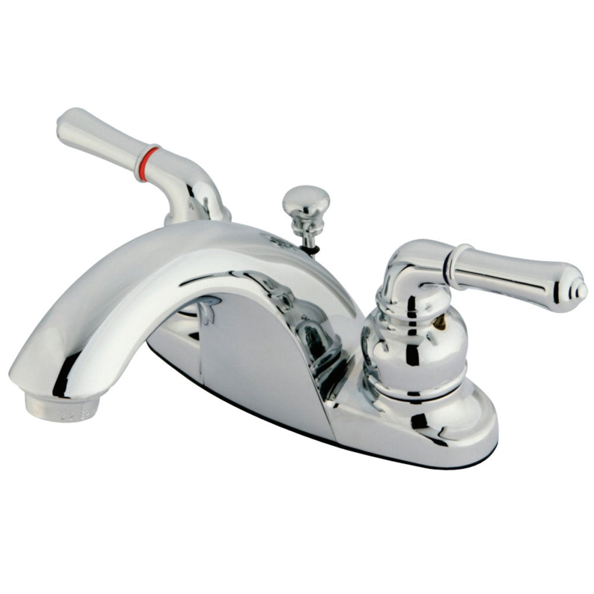 Kingston Brass Deck Mount 4-Inch Centerset Bathroom Faucet