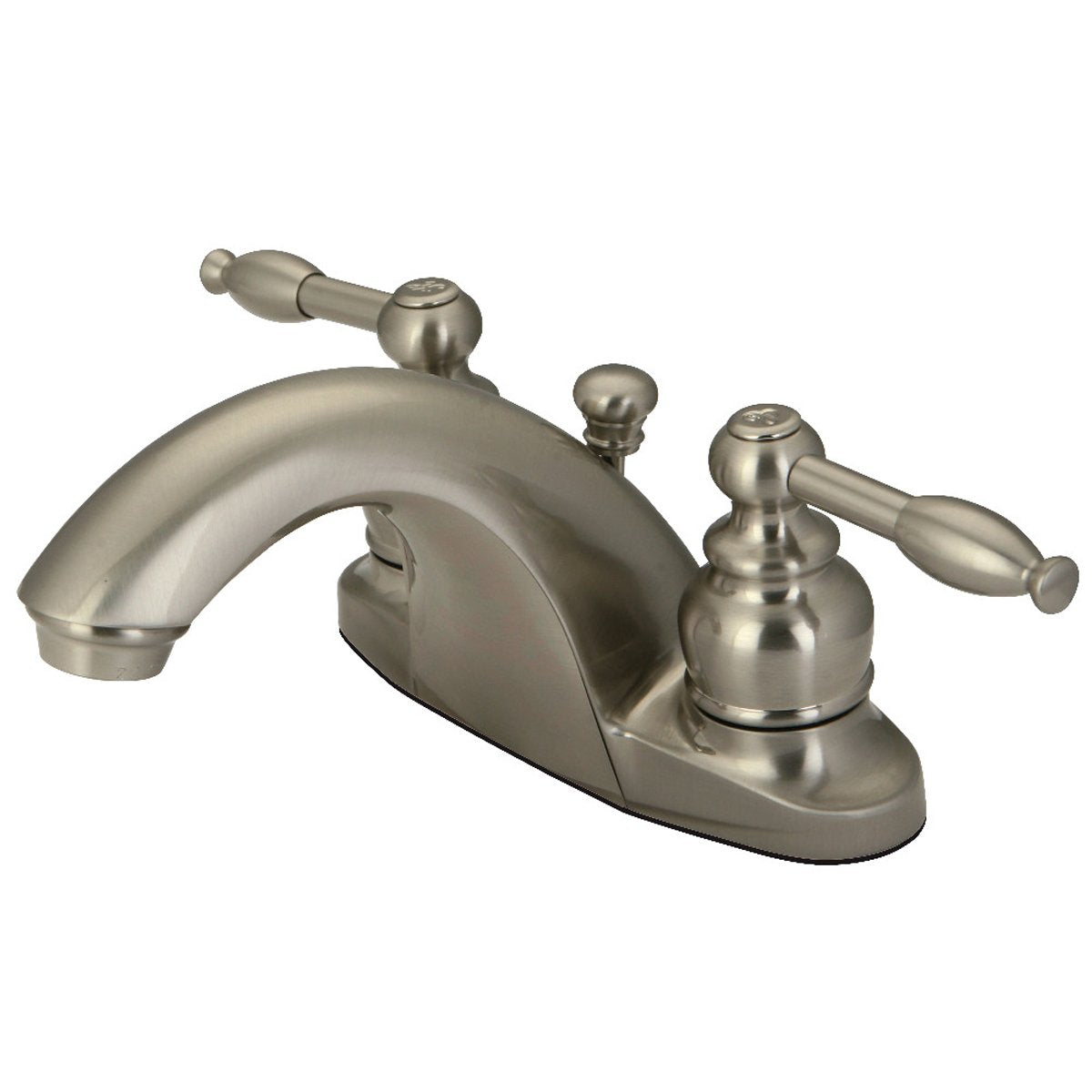 Kingston Brass 4-Inch Centerset Twin-Handle Bathroom Faucet-DirectSinks