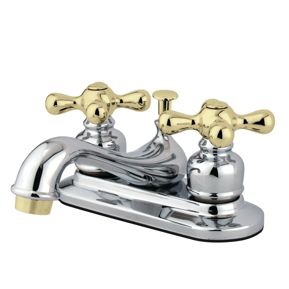 Kingston Brass Restoration Two-Handle 4-Inch Centerset Bathroom Faucet
