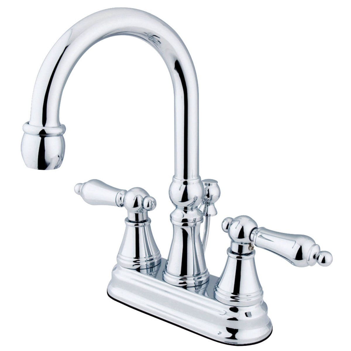 Kingston Brass Governor 4-Inch Centerset Bathroom Faucet
